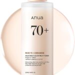 Anua Rice 70 Glow Milky Toner, Glass & Dewy Skin, Hydrating & Barrier Care